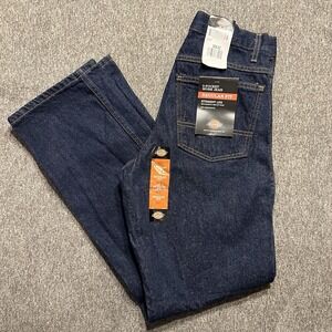 NWT Dickies 30 x 32 Regular Fit Straight Flex Denim Tinted Khaki Mens Jeans‎